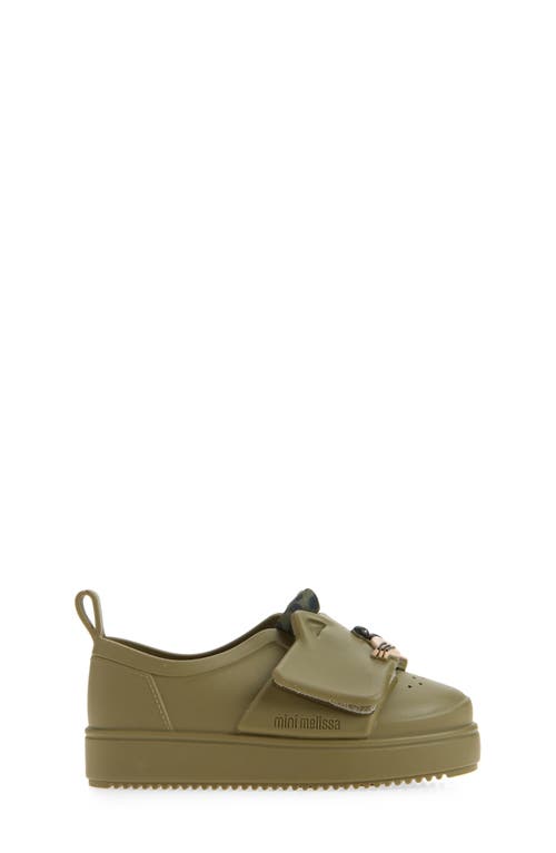 Melissa Kids' Mini Jelly Pop Safari Sneaker In Green