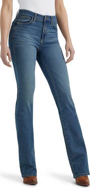 Wrangler Bespoke Curvy High Waist Bootcut Jeans