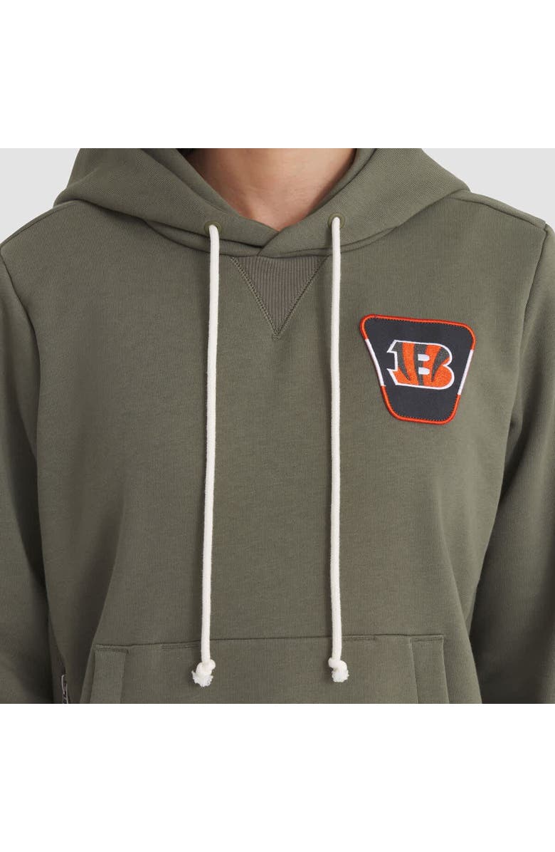 Nike Women's Nike Olive Cincinnati Bengals 2025 Salute to Service Sideline Standard Issue Dri-FIT Hoodie, Alternate, color, Olive