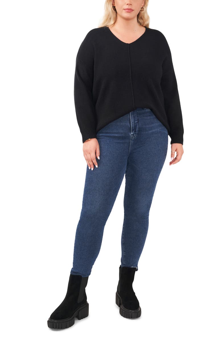 Vince Camuto Cozy Seam Sweater, Alternate, color, 