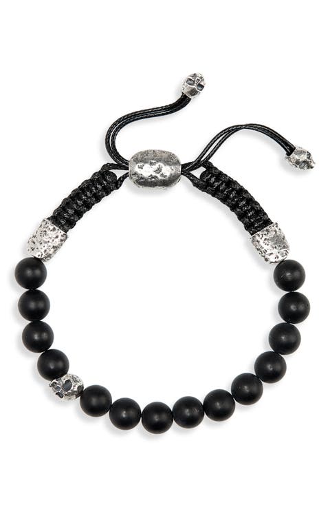 Skull Bead Bracelet