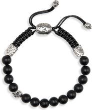 John Varvatos Skull Bead Bracelet