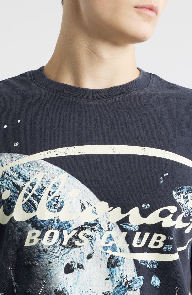 Billionaire Boys Club Asteroids Cotton Graphic T-Shirt, Alternate, color, Black