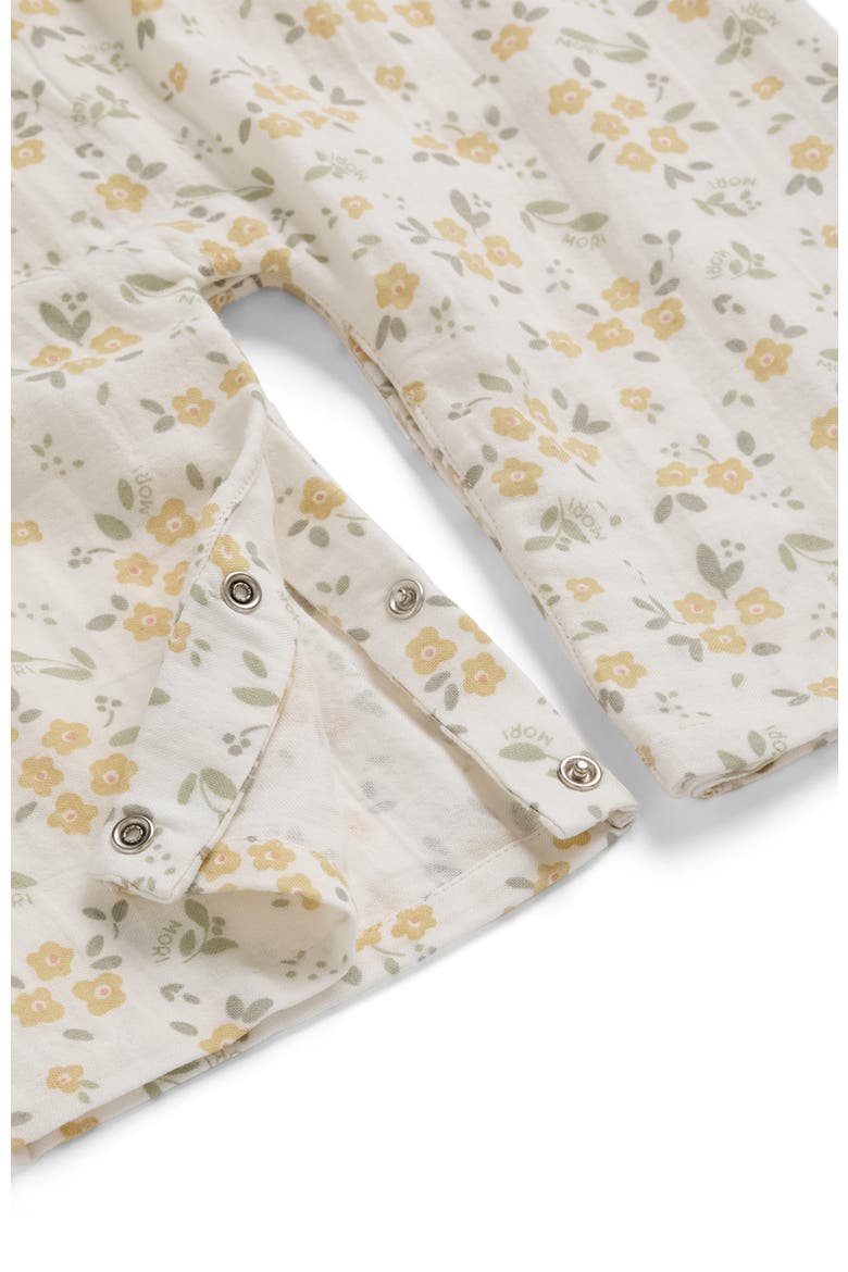 Floral Muslin Jumpsuit, Alternate, color, Floral Cloud Dancer