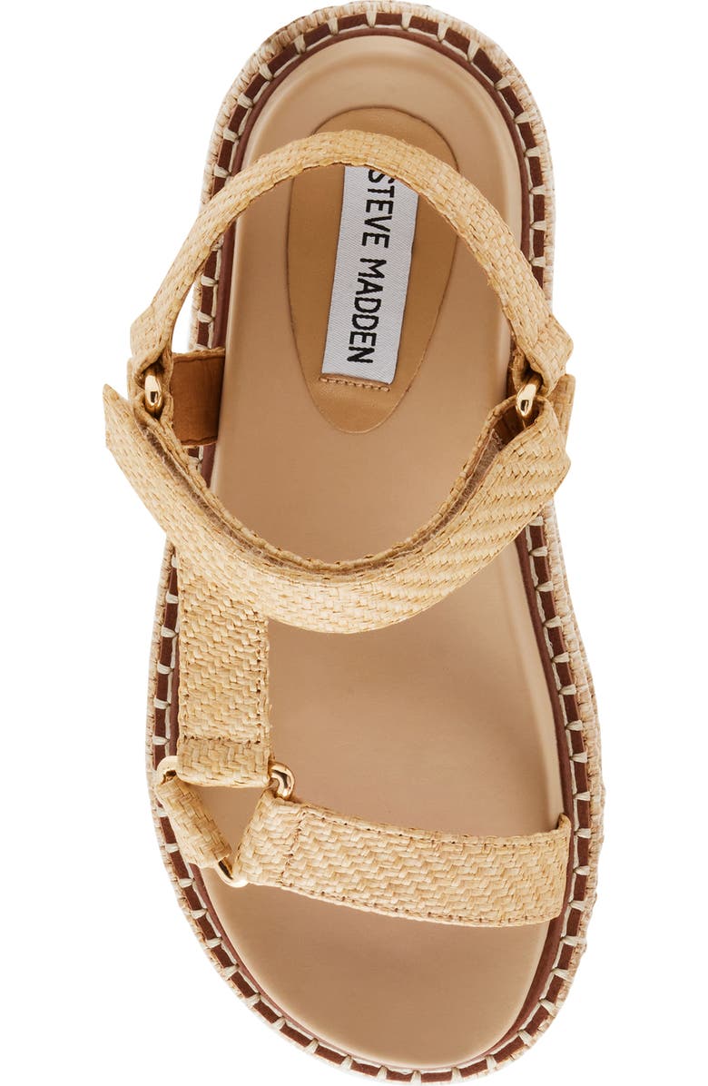 Steve Madden Lagoon Quarter Strap Platform Sandal, Alternate, color,