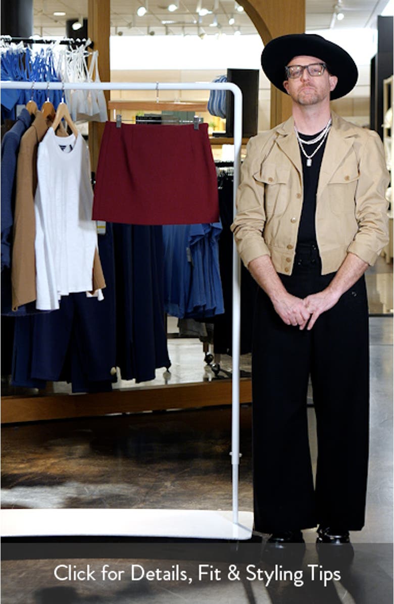 Suiting Miniskirt