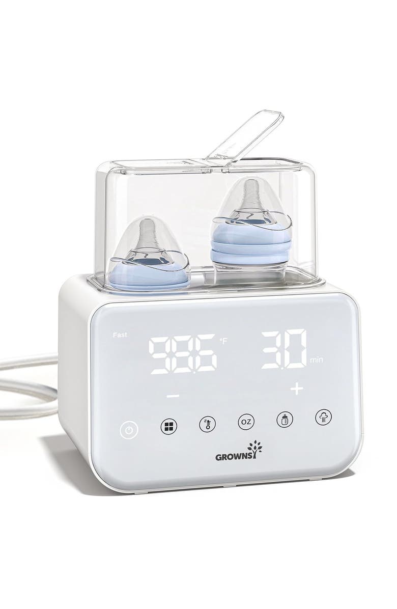 GROWNSY Fast Bottle Warmer, Main, color, White
