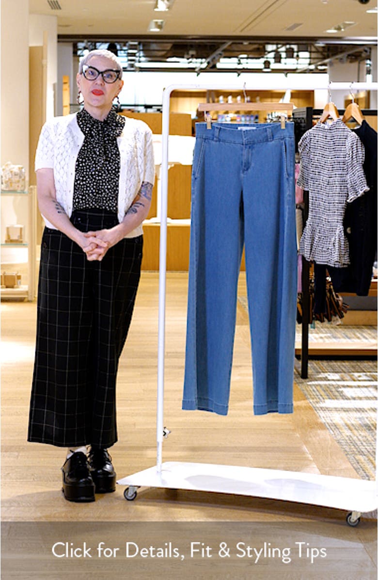 Wide Leg Trouser Jeans, sales video thumbnail