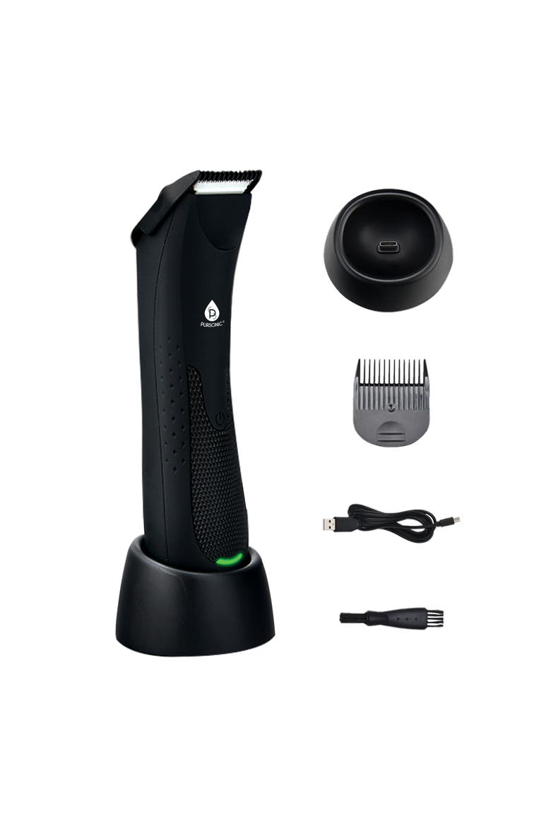 Mario Lopez Wireless Body Hair Trimmer & Shaver, Alternate, color, Black