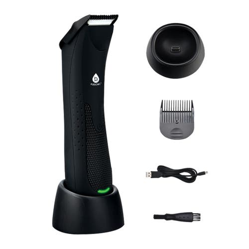 Pursonic Men's Mario Lopez Wireless Body Hair Trimmer & Shaver In Black
