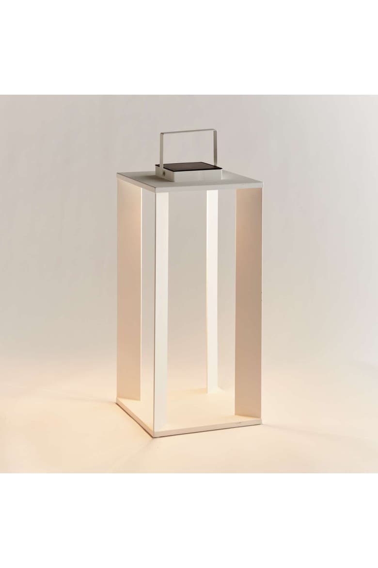 Hanley Solar Led Lantern 24", Main, color, White
