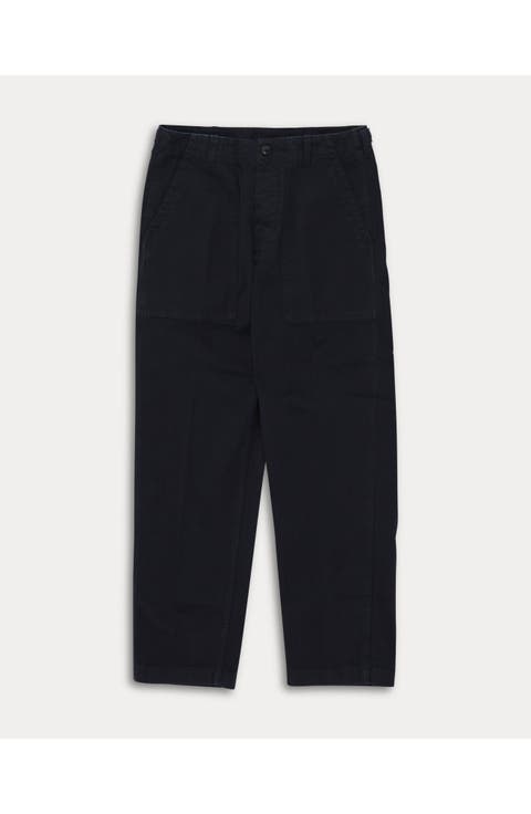Newfatigue Herringbone Cotton Trousers
