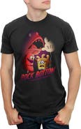 SpongeBob SquarePants Men's SpongeBob SquarePants Rock Bottom Advanced Darkness Graphic T-Shirt