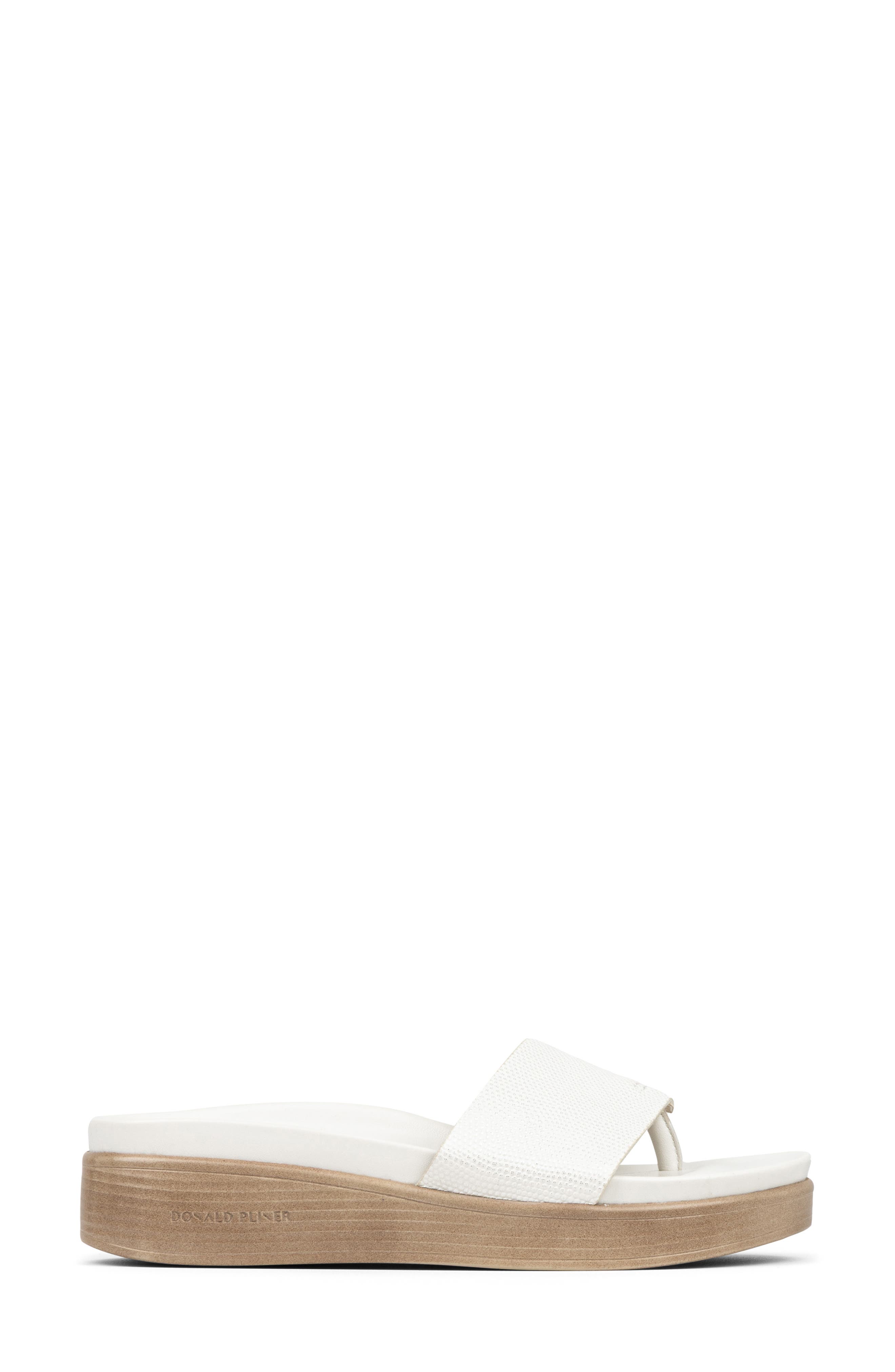 Donald Pliner Fifi Platform Slide Sandal, Alternate, color, Porcelain