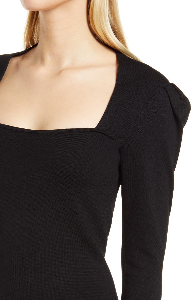 Eliza J Long Sleeve Body-Con Dress, Alternate, color,