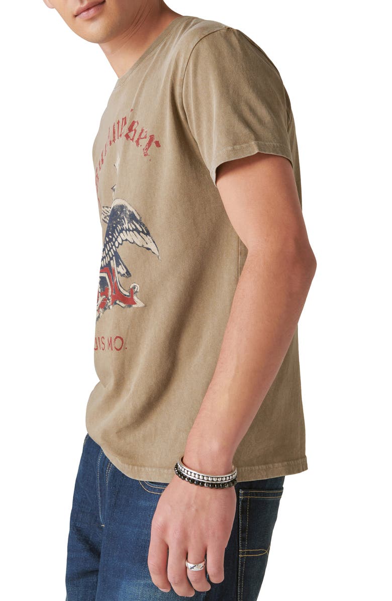 Lucky Brand Budweiser Graphic T-Shirt, Alternate, color, 