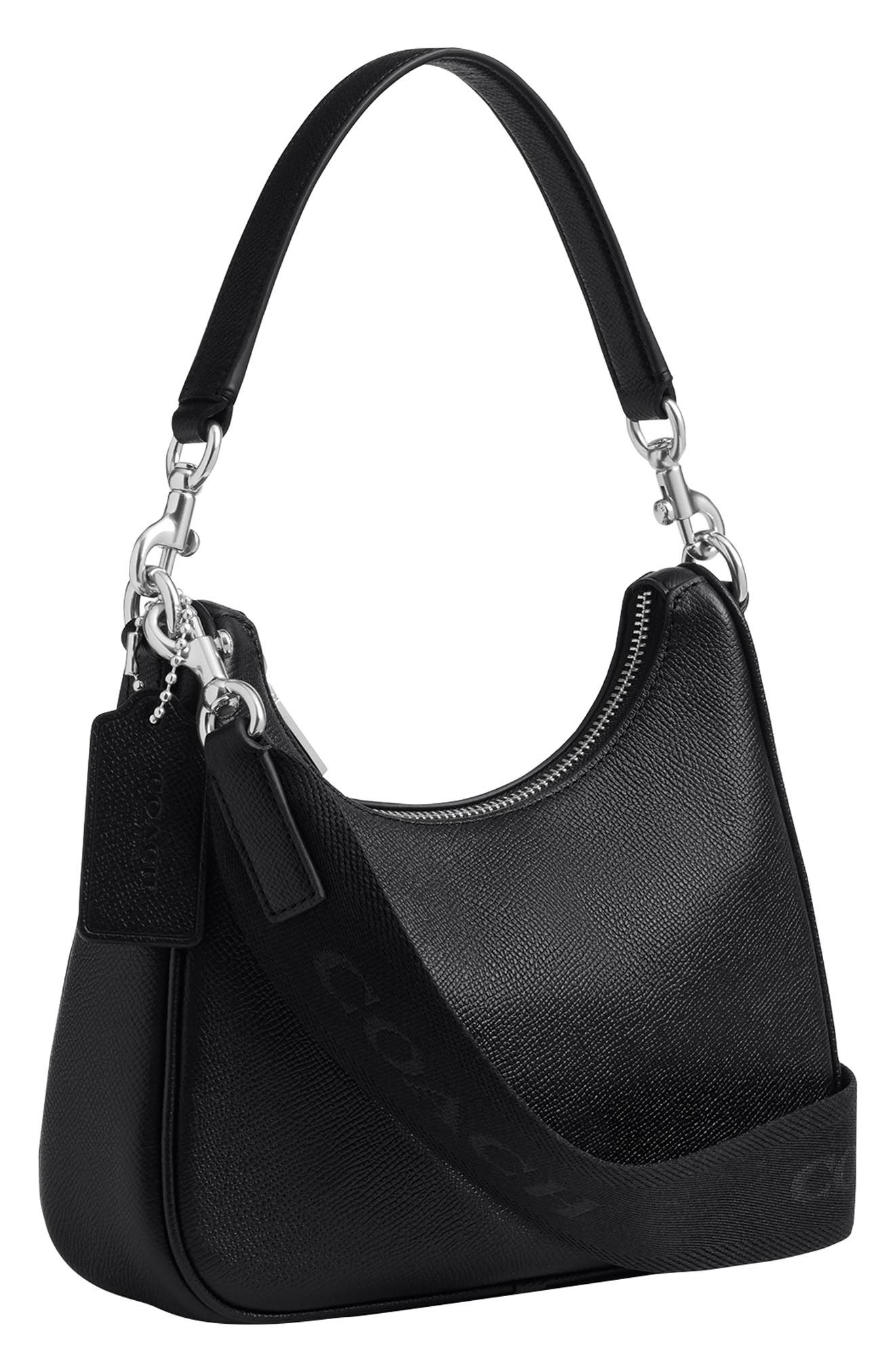 COACH Nolan Leather Hobo Bag, Alternate, color, 