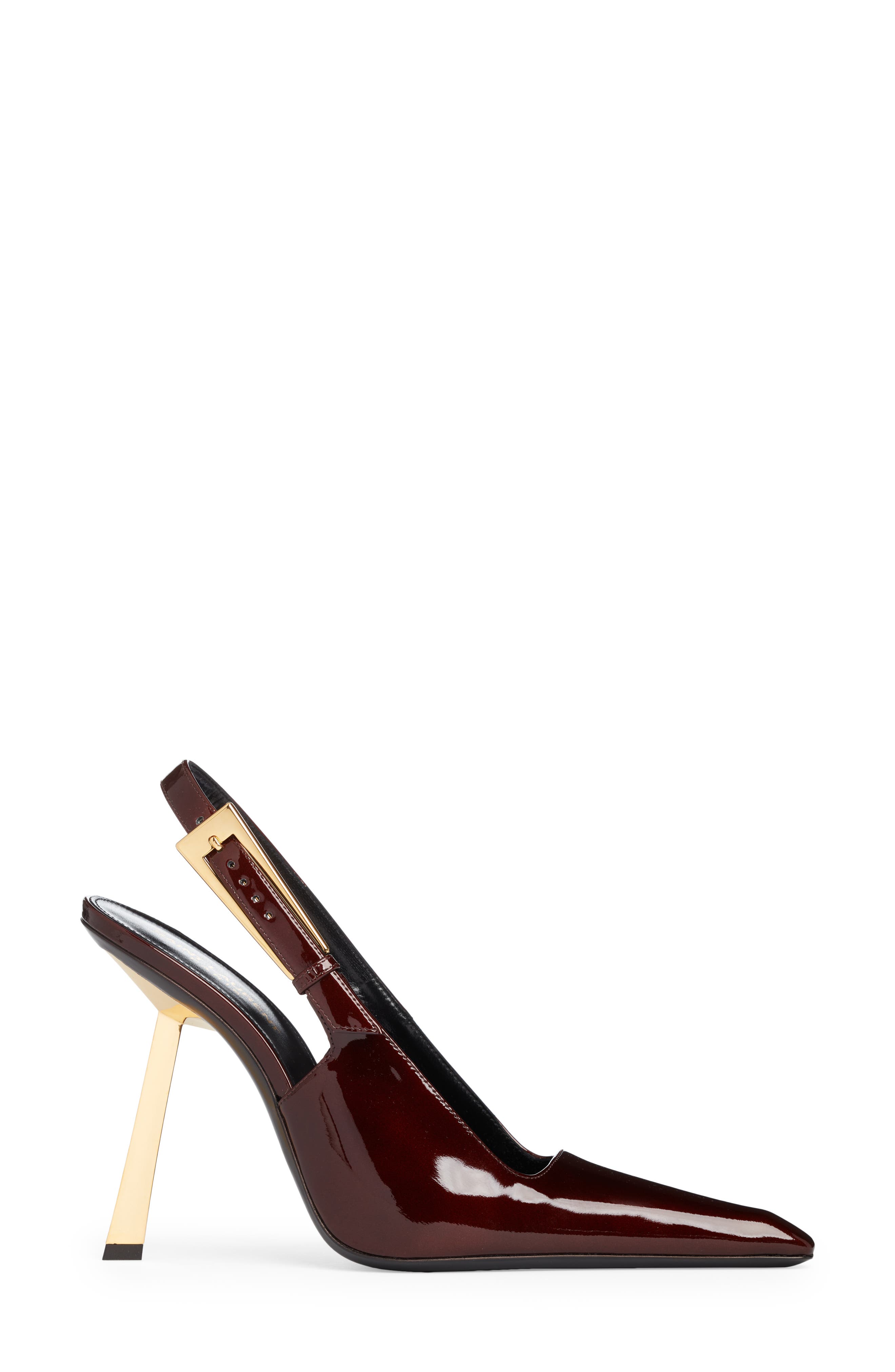 Lee Pointed Toe Slingback Pump, Alternate, color, BURGUNDY