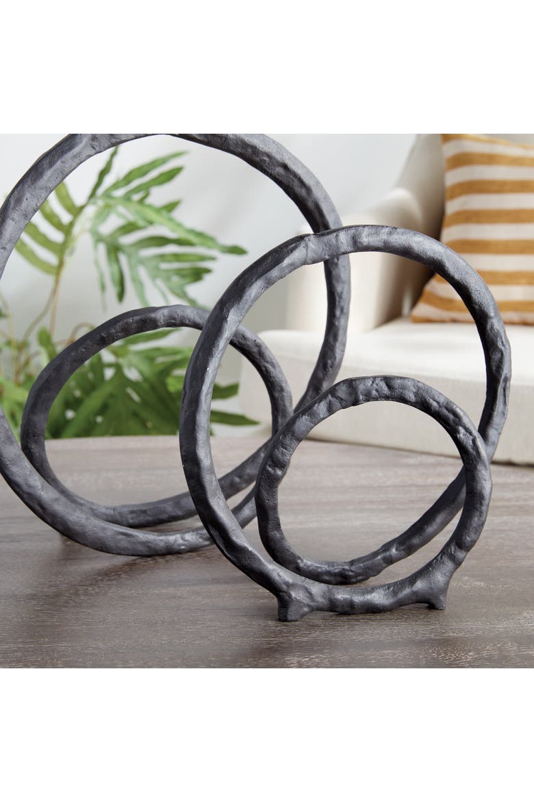 Eldon Sculptures, Alternate, color, Black