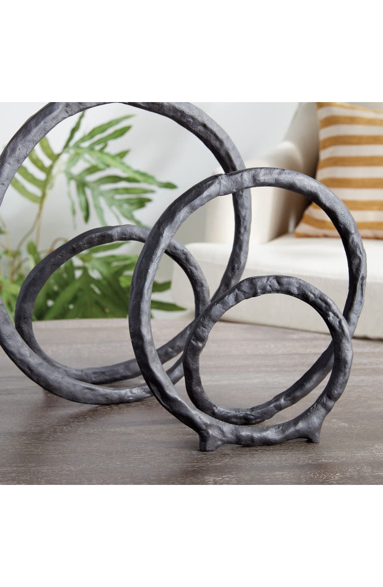 Napa Home & Garden Eldon Sculptures, Alternate, color, Black