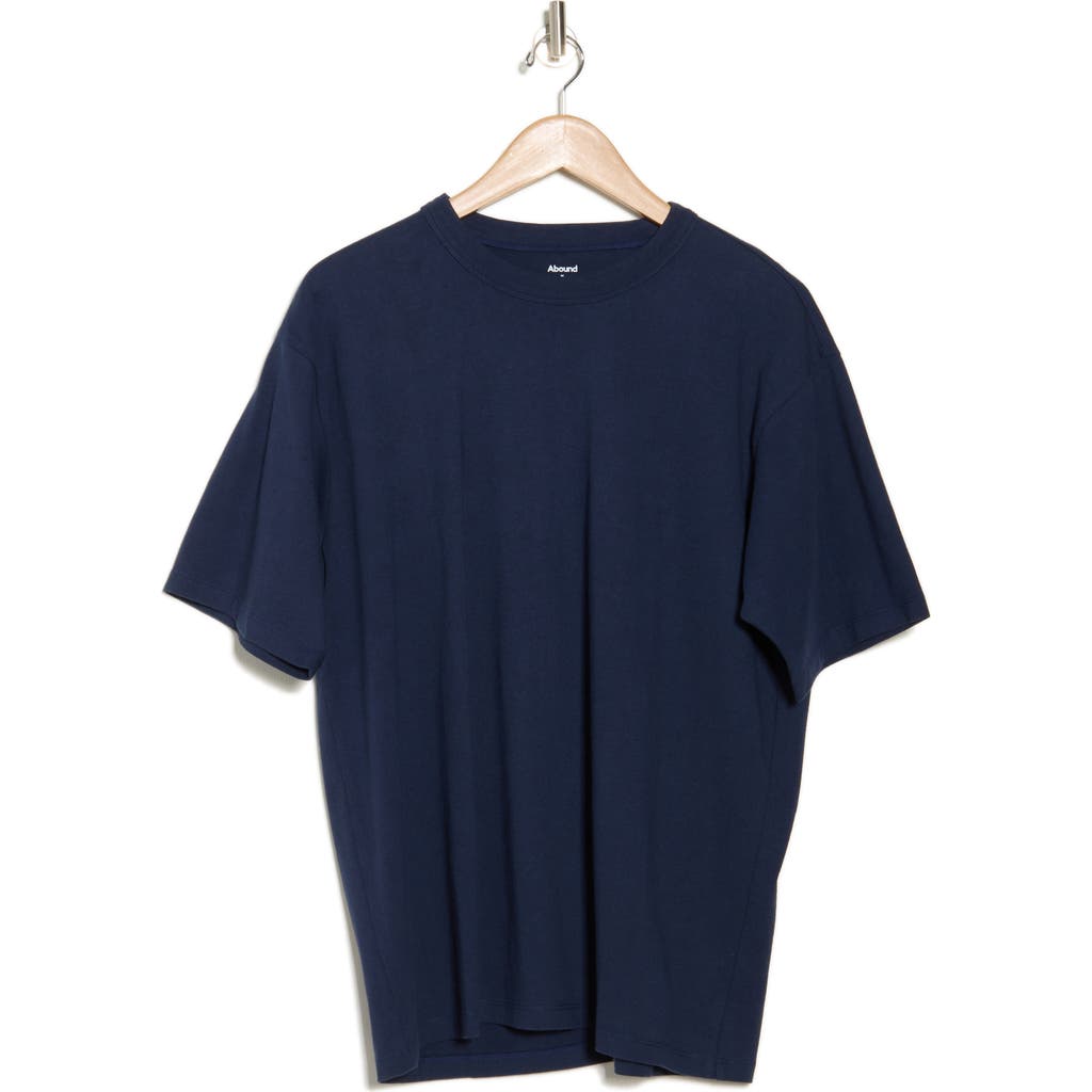 Abound Oversize Cotton T-shirt In Navy