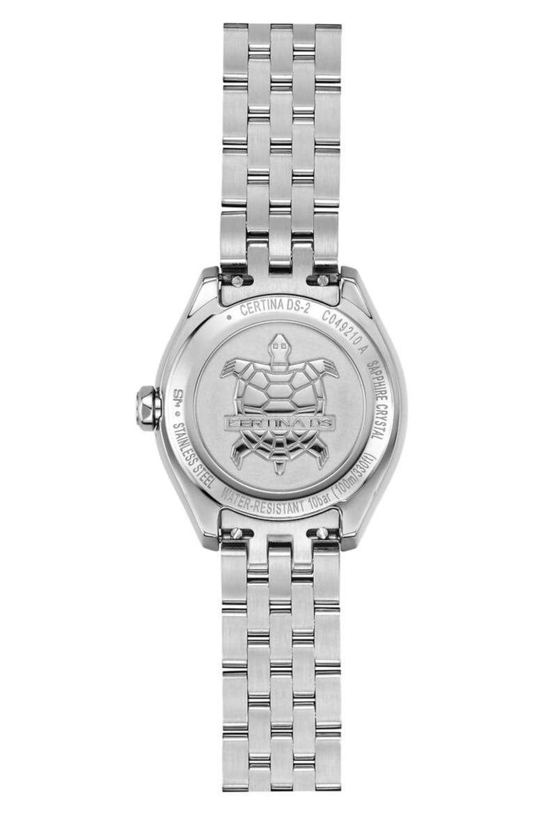 Bracelet Watch, 27.8mm x 25.8mm, Alternate, color, STAINLESS STEEL