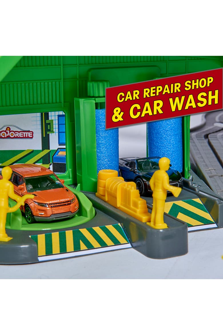 Majorette Super City Garage Toy Vehicle Playset, Alternate, color, Multicolored