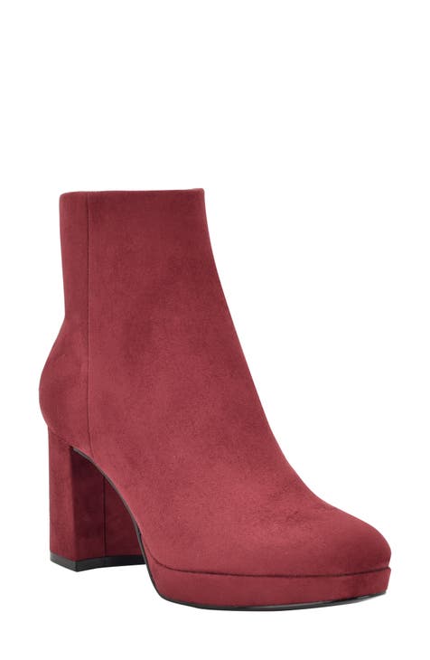 Women s Red Ankle Boots Booties Nordstrom