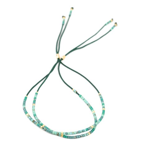 Purple Beaded Friendship Bracelets