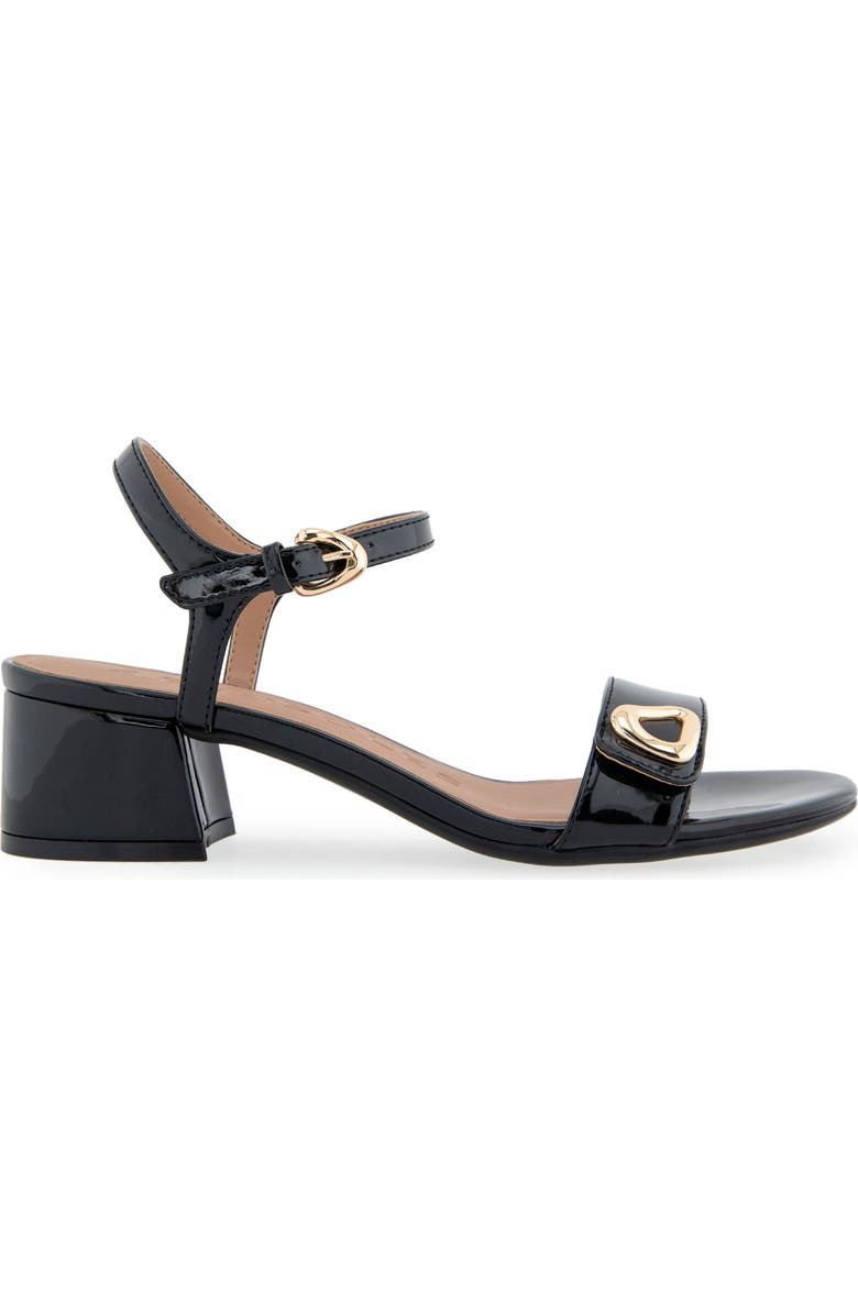 Aerosoles Cairo Block Heel Sandal - Multiple Widths Available, Alternate, color, Black Patent Faux Leather