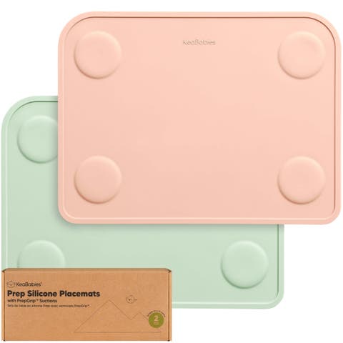 2-Pack Prep Silicone Placemats