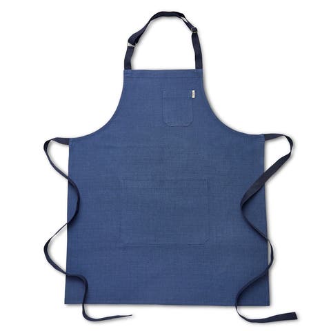 Linen Apron 32 x 27 in for Dining Table, Holiday and Everyday Table Decor - Classic Linen Apron