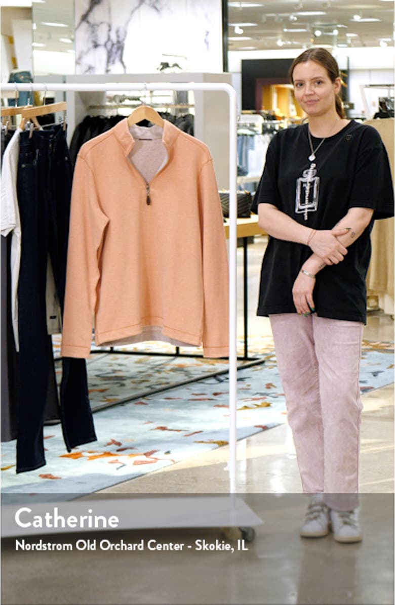 Men's Reversible Quarter Zip Pullover, sales video thumbnail