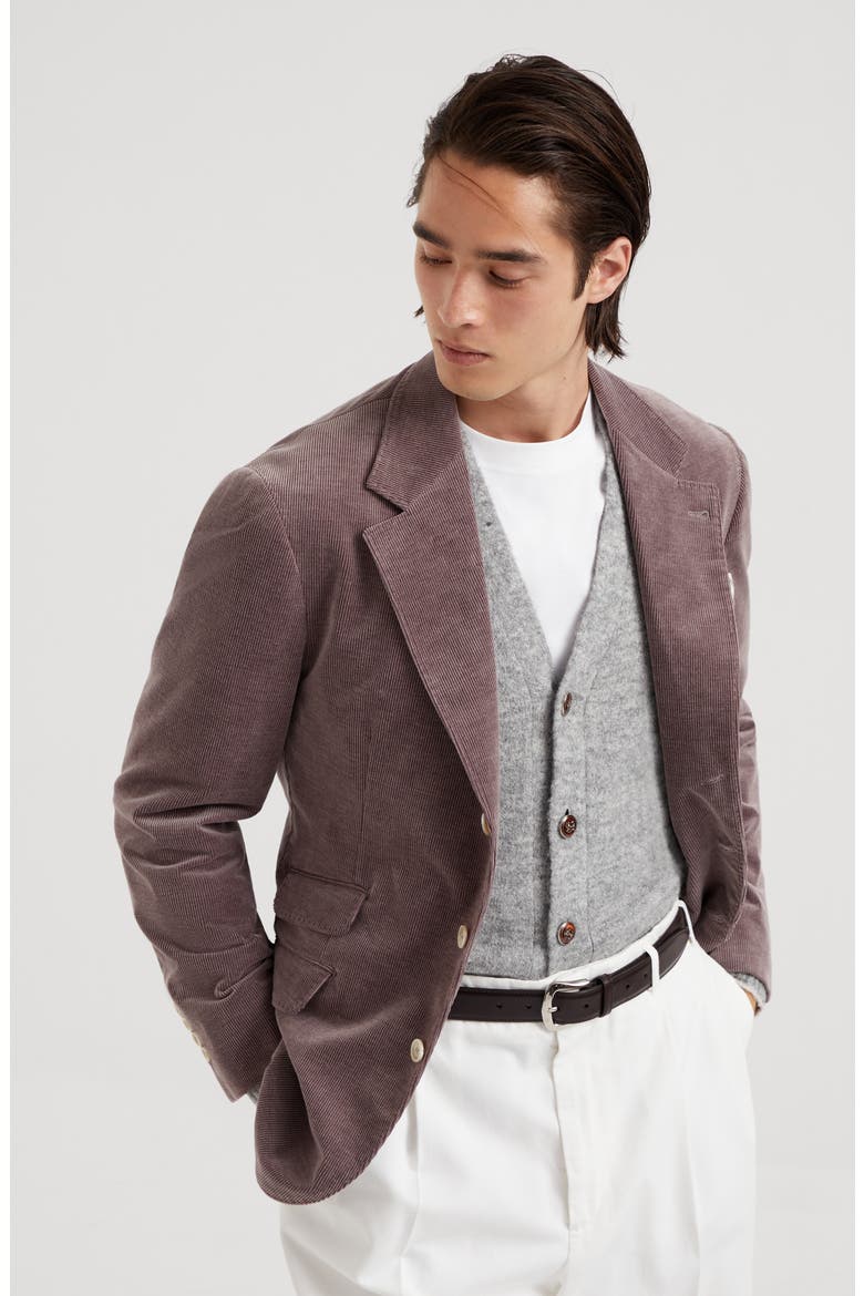 Deconstructed Cavallo blazer, Alternate, color, Light Purple