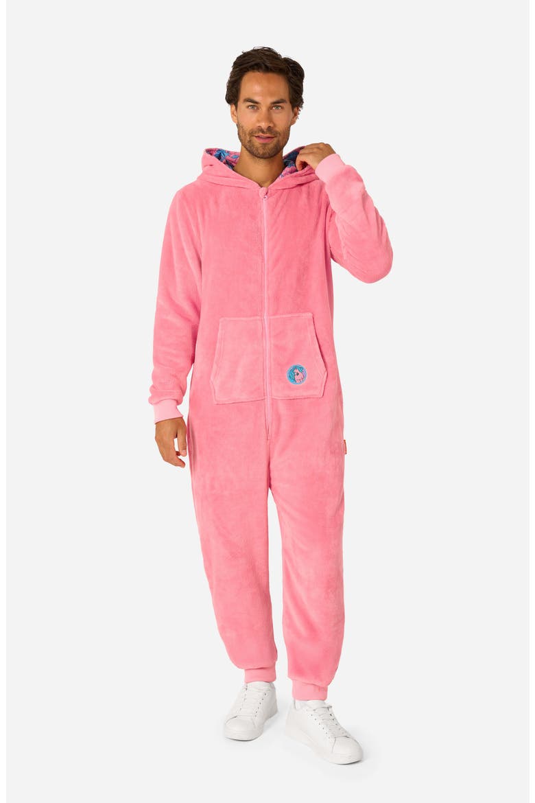 My Little Pony™ Firefly Hooded Fleece Jumpsuit, Alternate, color, PINK