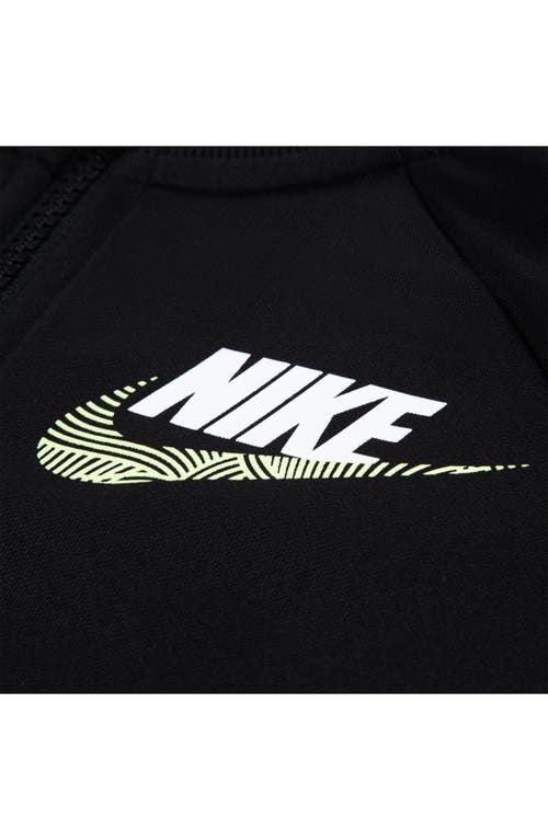 Nike Dri-fit 2-piece Oversized Track Set In Black