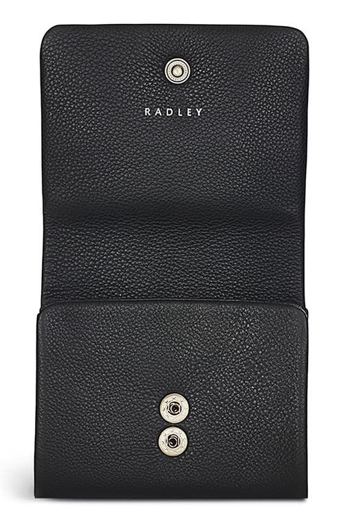 Radley Small Mallow Street Flapover Wallet In Black