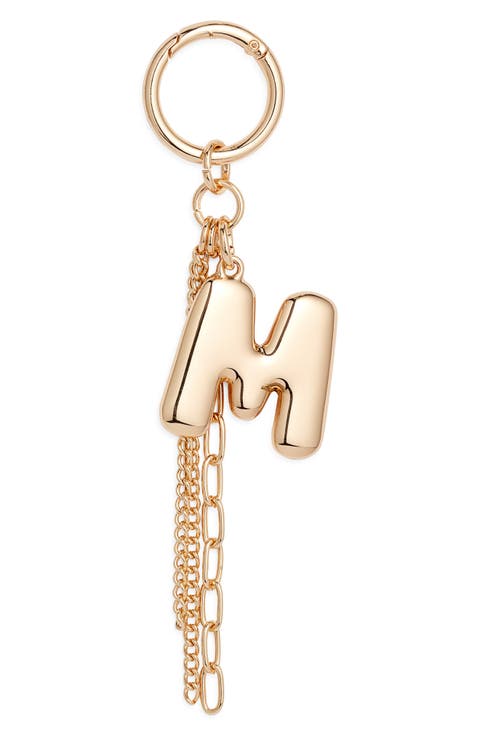 Bubble Letter Bag Charm