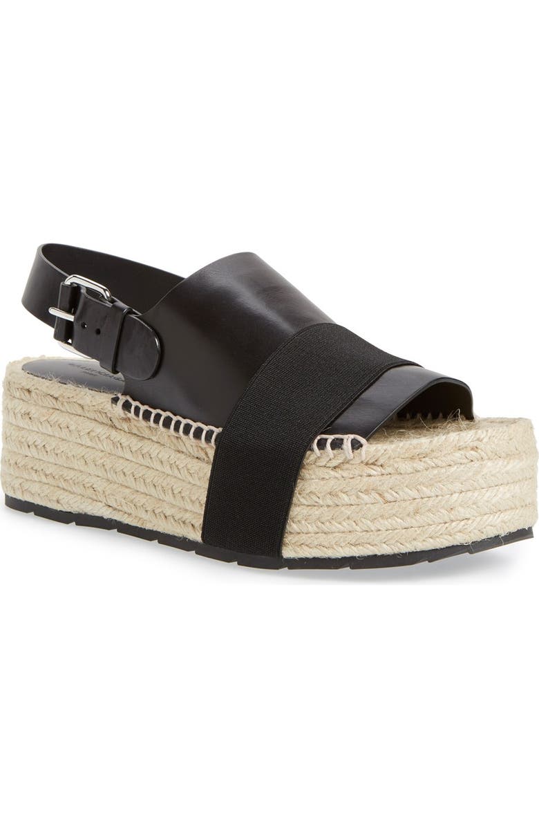 Balenciaga Espadrille Platform Sandal, Main, color,