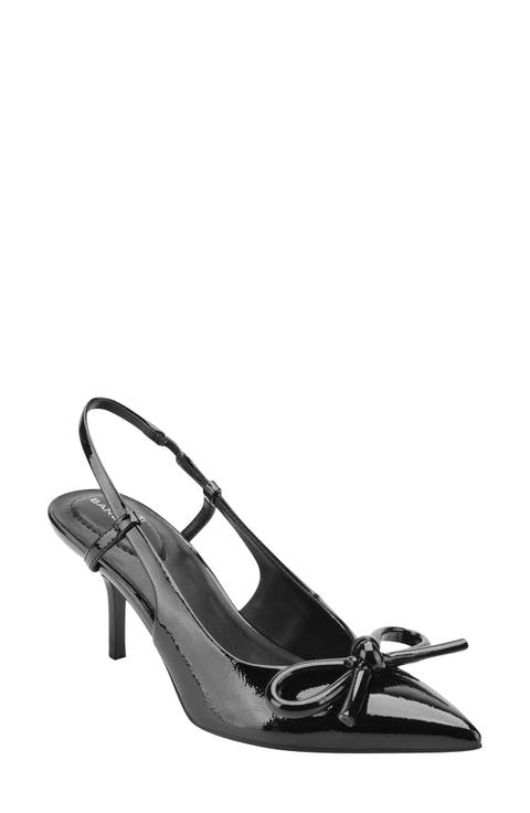Margla Faux Leather Slingback Pump