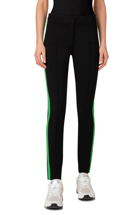 Mara Side Stripe Jersey Ankle Pants
