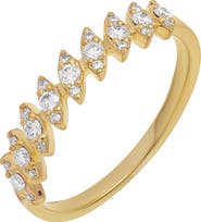 Bony Levy 18K Yellow Gold Diamond Stackable Ring
