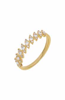 Bony Levy 18K Yellow Gold Diamond Stackable Ring