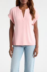 Tommy Bahama Kauai Split Neck Top