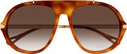 Chloé 58mm Gradient Round Sunglasses