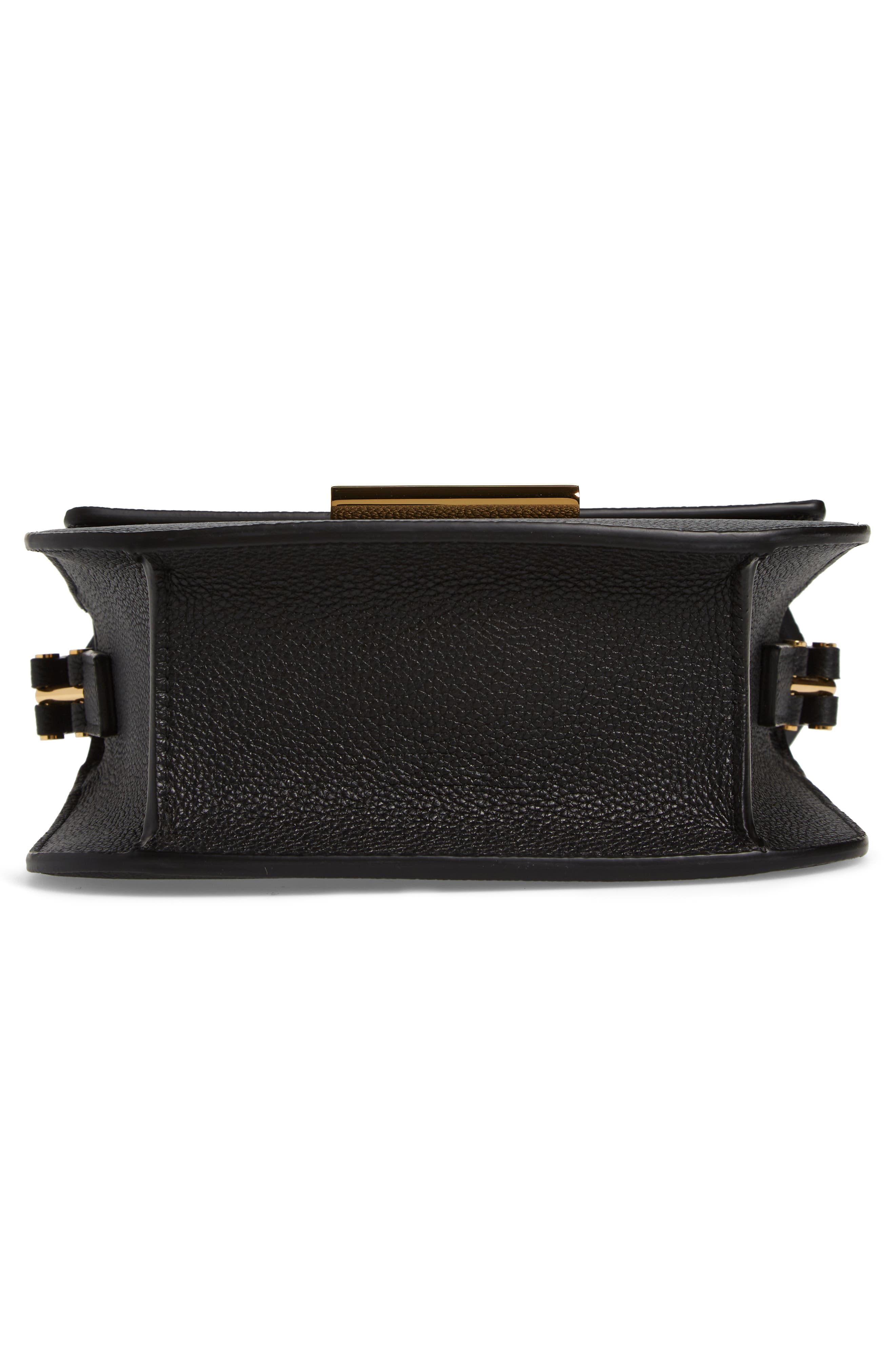 TOM FORD Mini Tara Grained Leather Crossbody Bag, Alternate, color, 