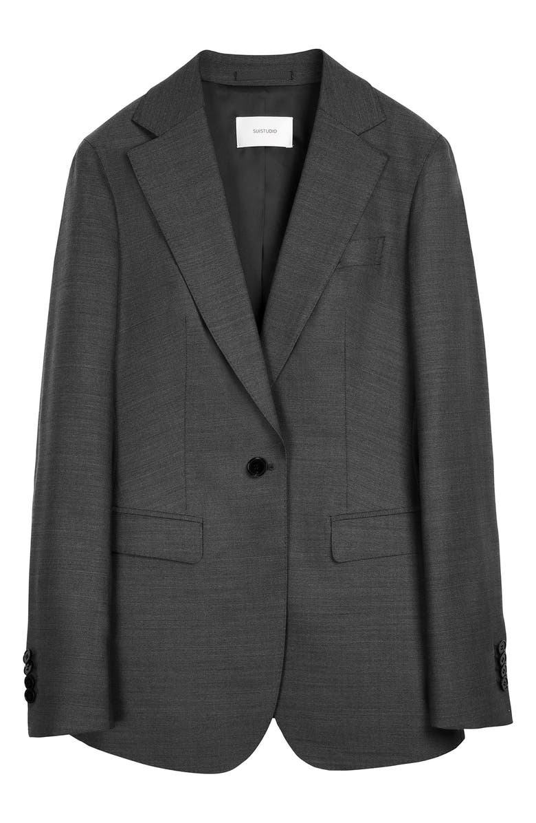 SUISTUDIO Cameron Wool Suit Jacket, Alternate, color,