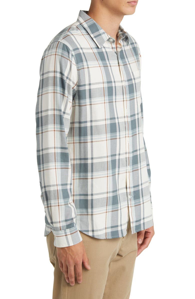 Vince Manchester Plaid Button-Up Shirt, Alternate, color, 