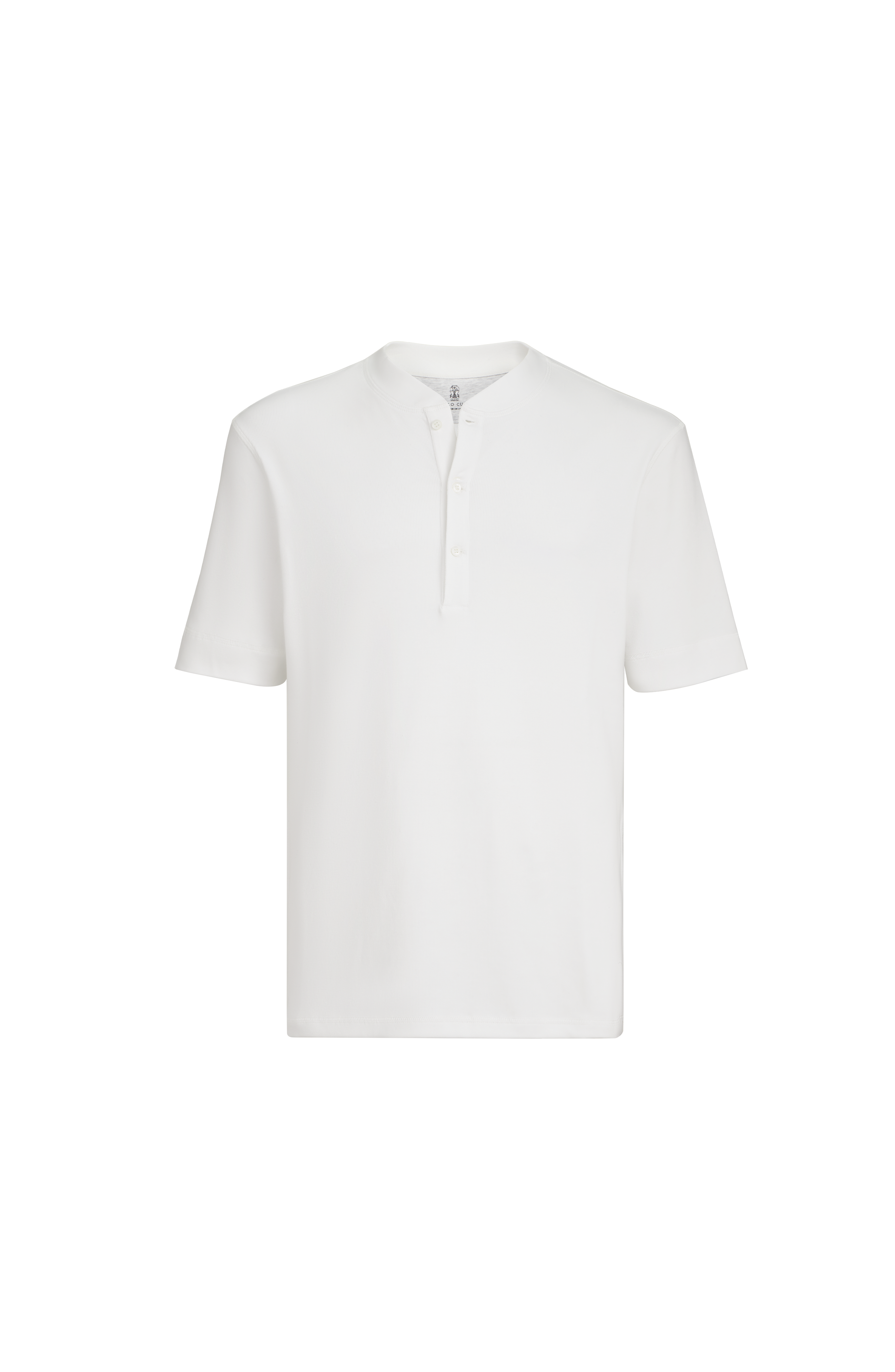 Henley collar T-shirt - image 2
