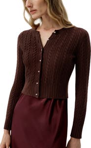 Lilysilk X LYDIA MILLEN The Hawthorn Cardigan
